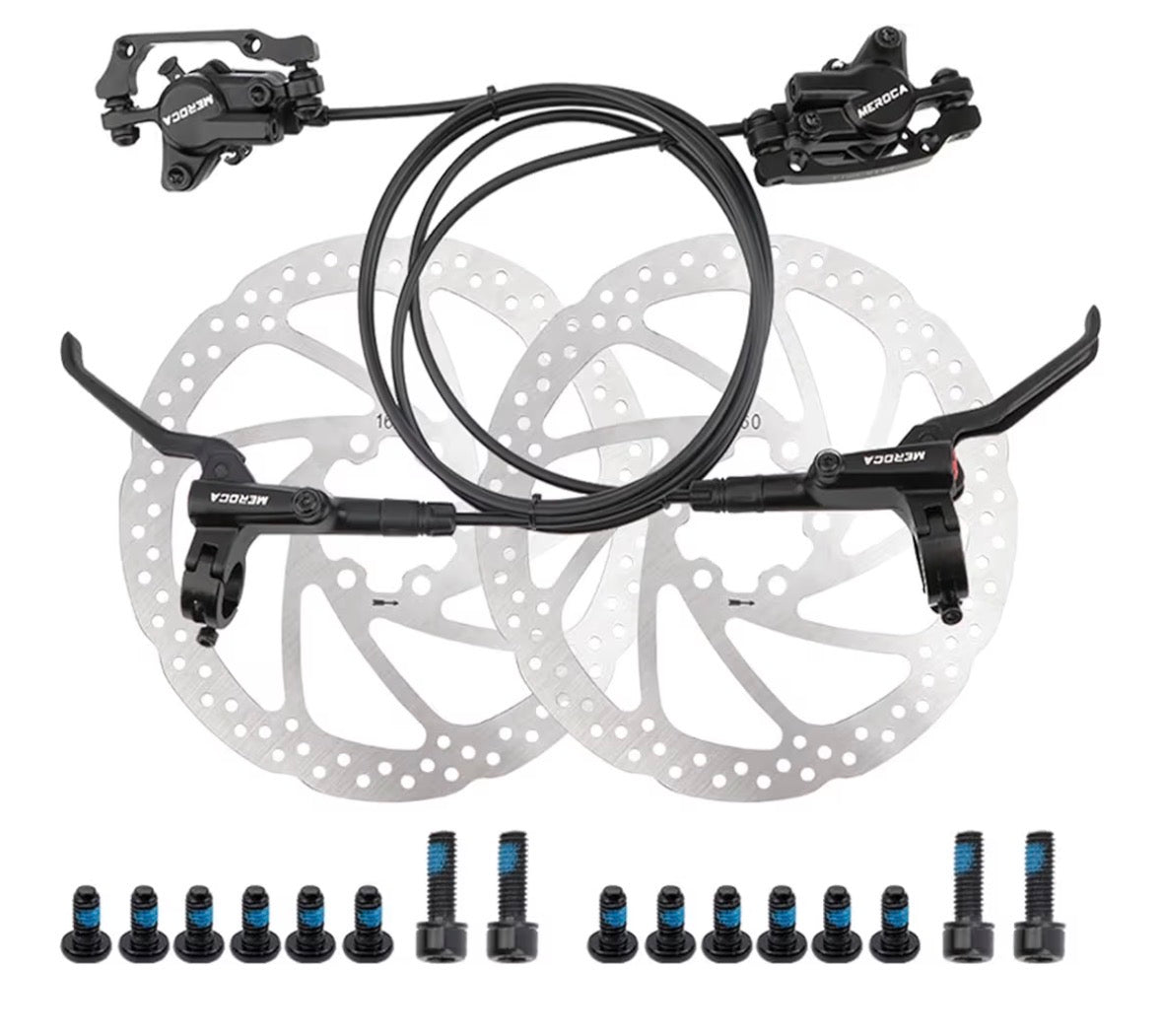 Upgraded E-bike brakes