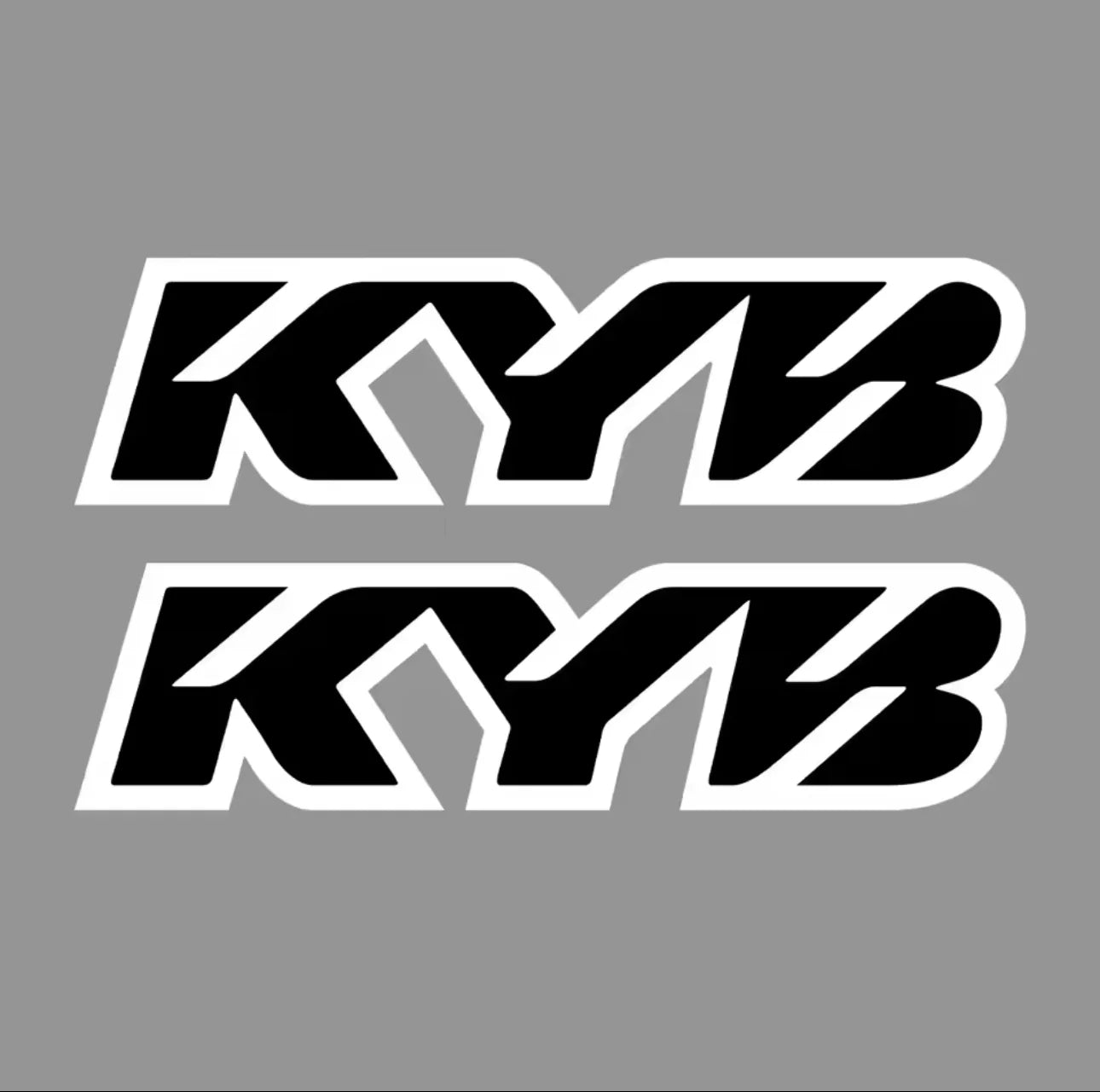 KYB fork stickers