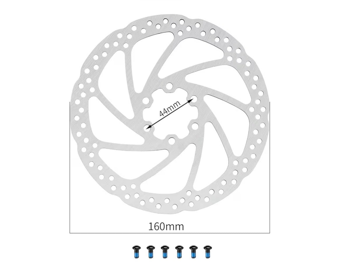 Upgraded E-bike brakes