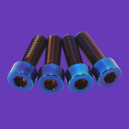 RTR titanium sprocket bolts