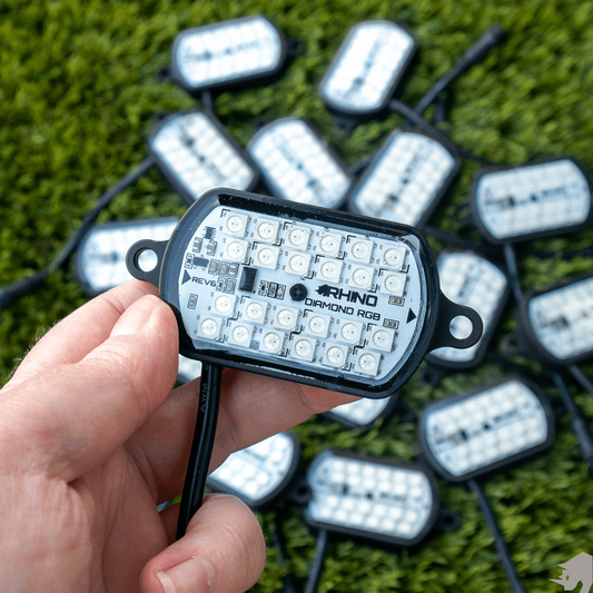 Budget rechargable wheelie light